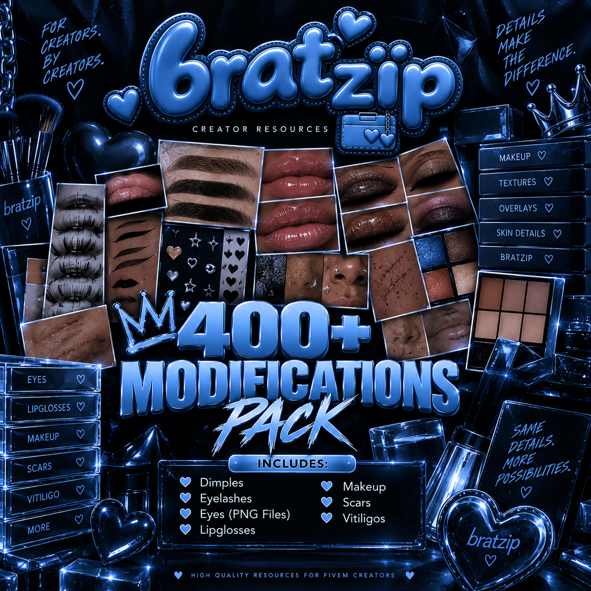 400+ Modifications Pack