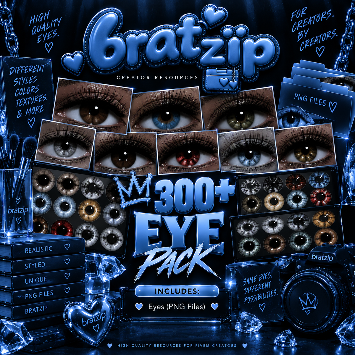 300+ Eye Pack