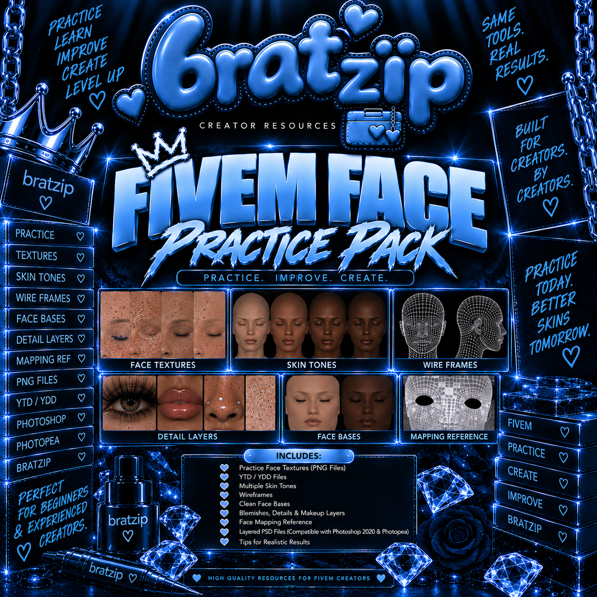FiveM Face Practice Pack