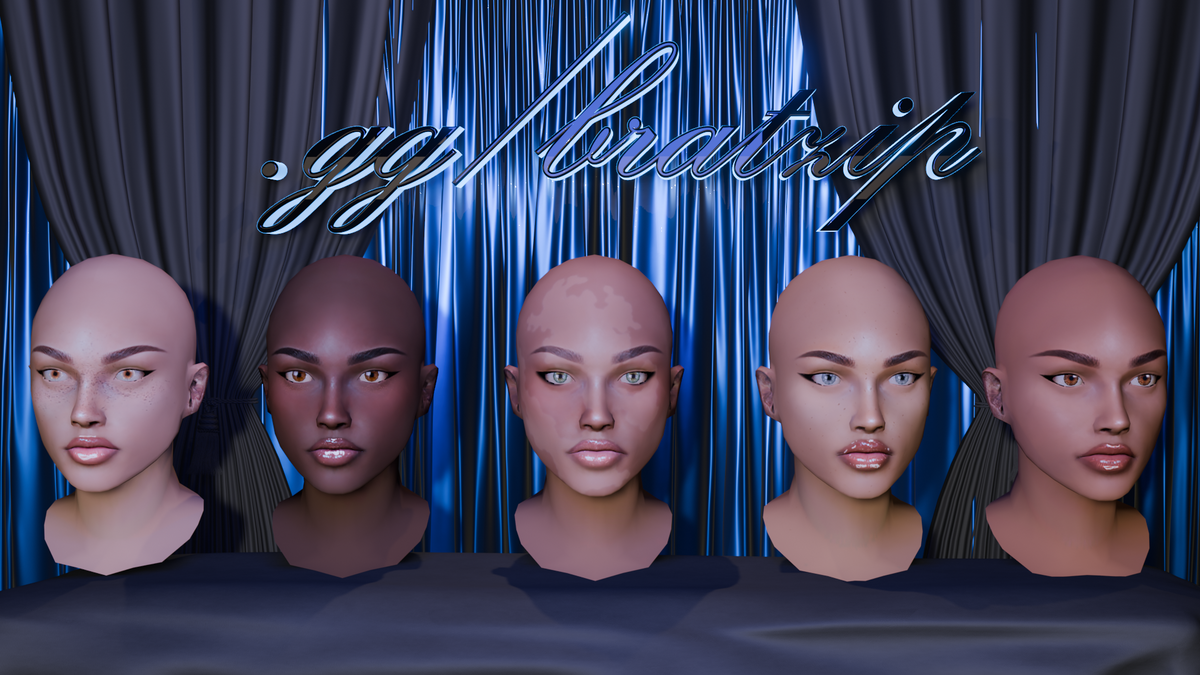 5 Female Skin Pack